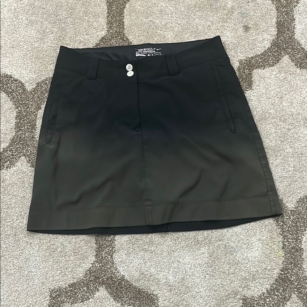 Black Golf Skort